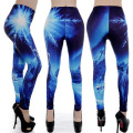 Venta al por mayor 2016 Fashion Printing Starry Sky Women Legging